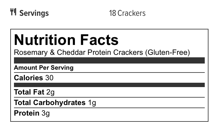 Protein Crackers Recipe