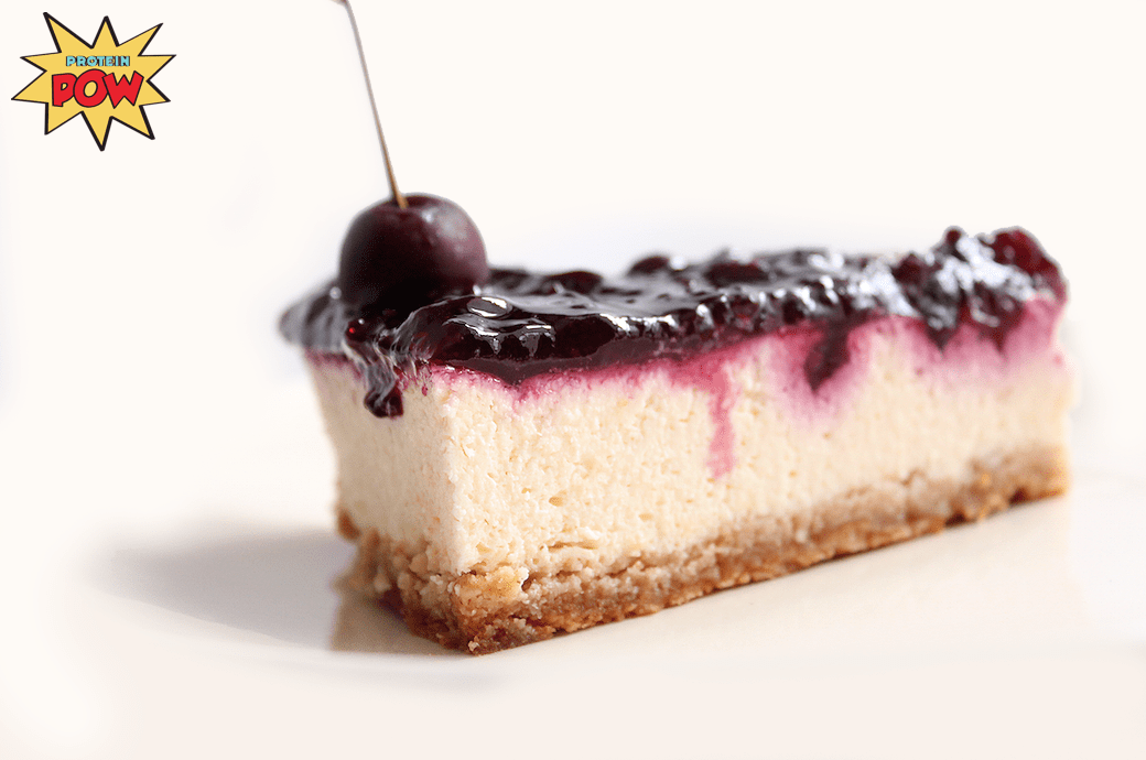 Cherry Protein Cheesecake