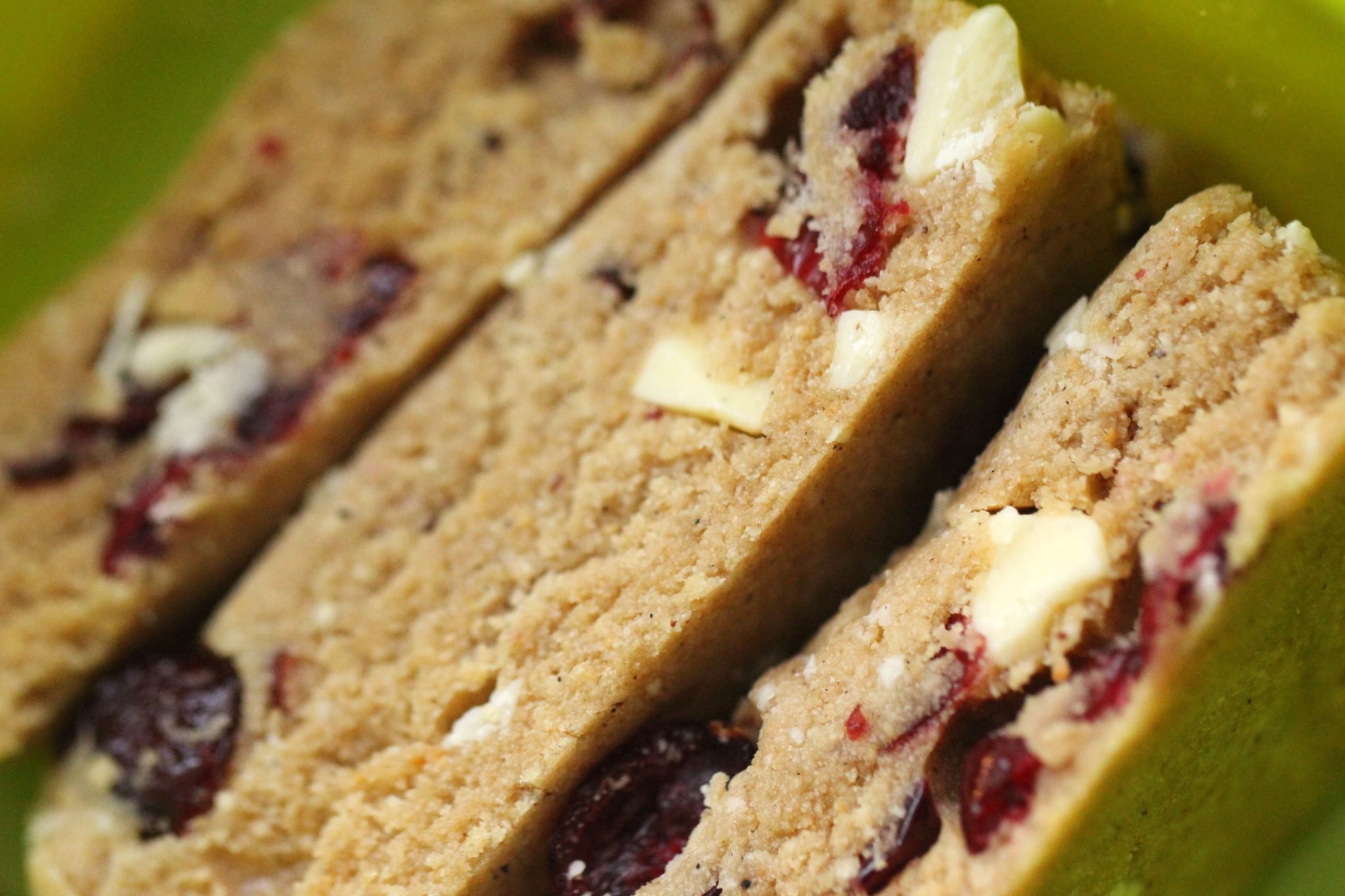 White Chocolate & Cranberry Protein Bars 4